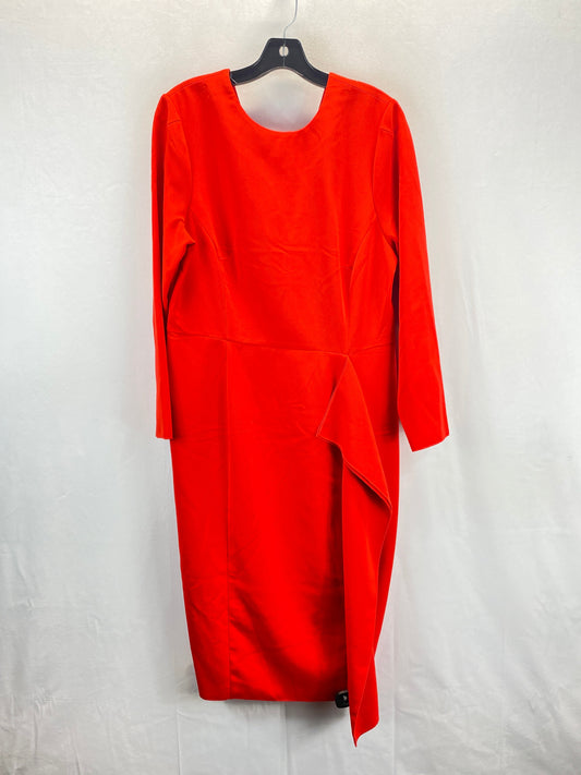 Dress Casual Midi By H&m  Size: 16