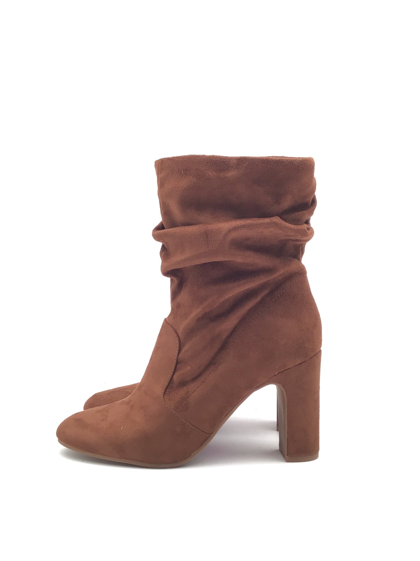 Boots Ankle Heels By Jessica Simpson In Brown, Size: Petite L