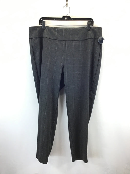 Pants Dress By Zac And Rachel In Black & Grey, Size: 2x