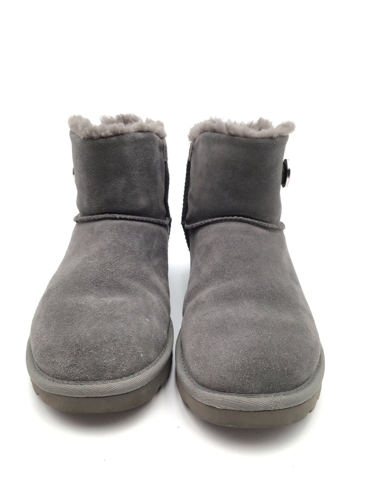 Boots Designer By Ugg In Grey, Size: 10