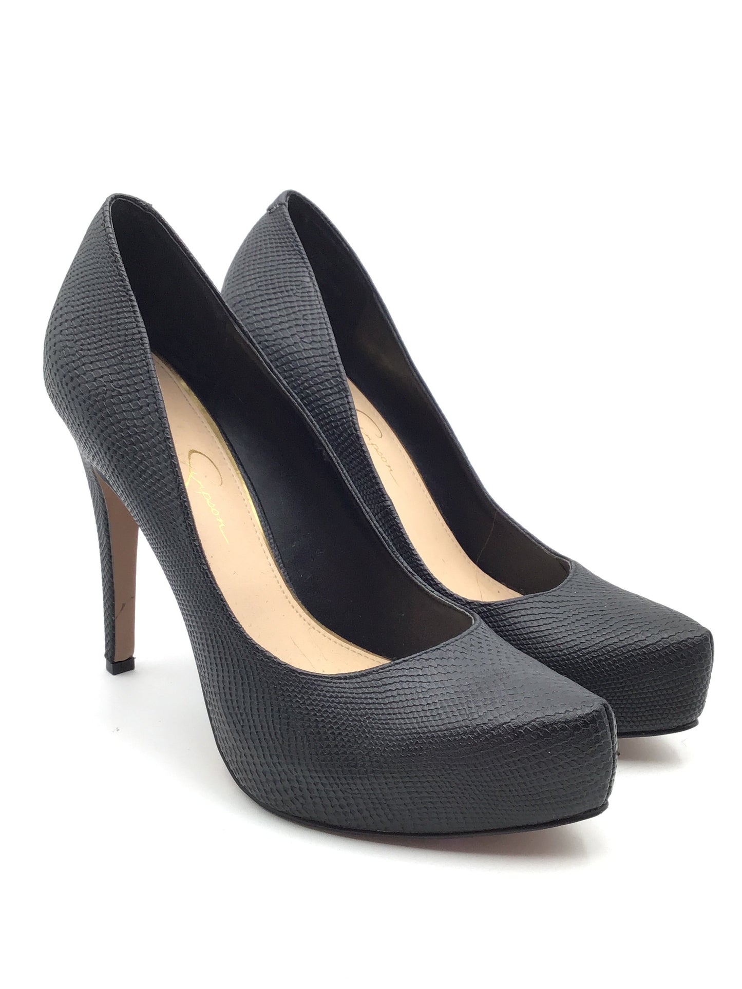 Shoes Heels Stiletto By Jessica Simpson In Black, Size: 9