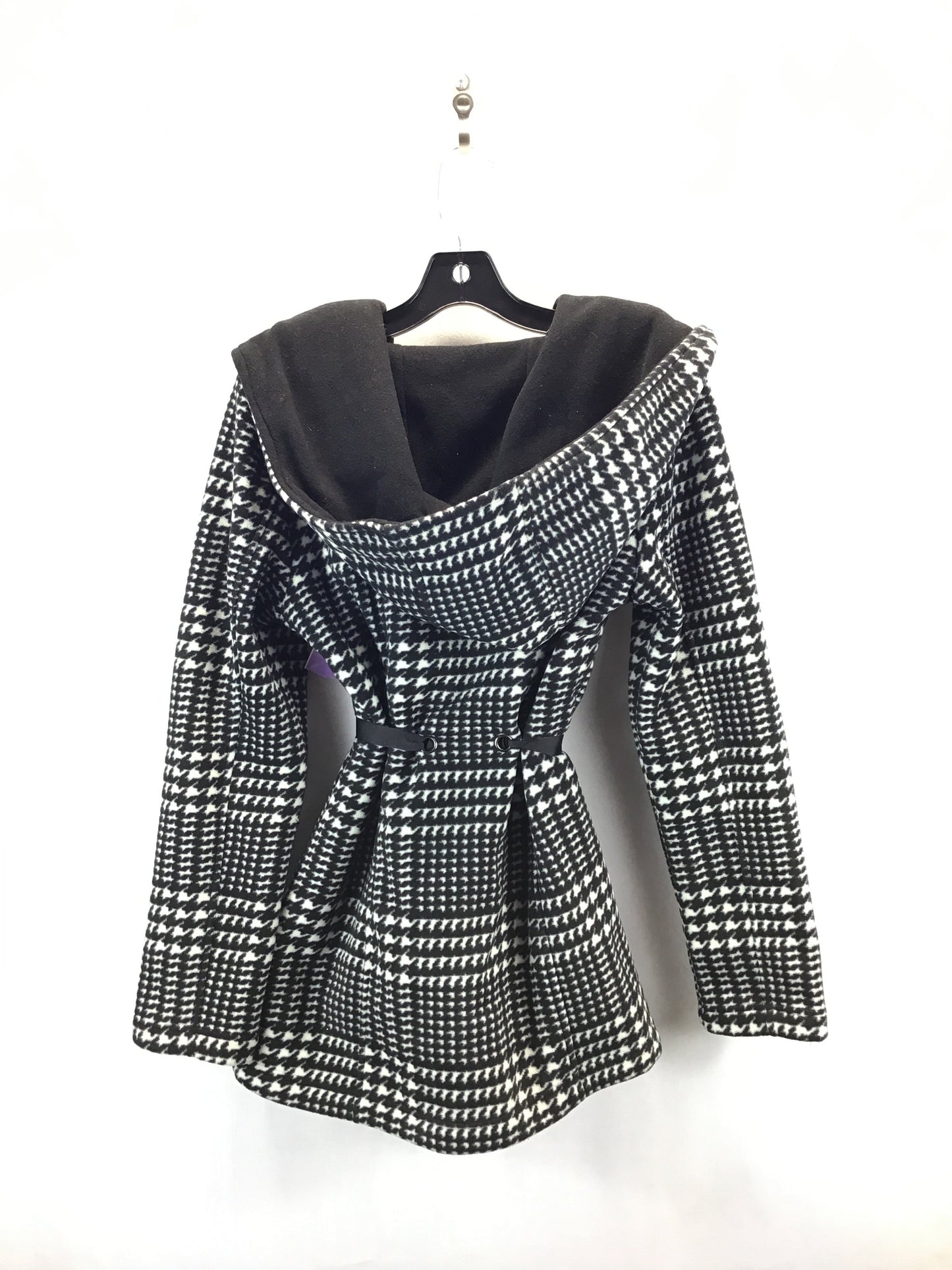 Coat Peacoat By Sebby In Black & White, Size: M