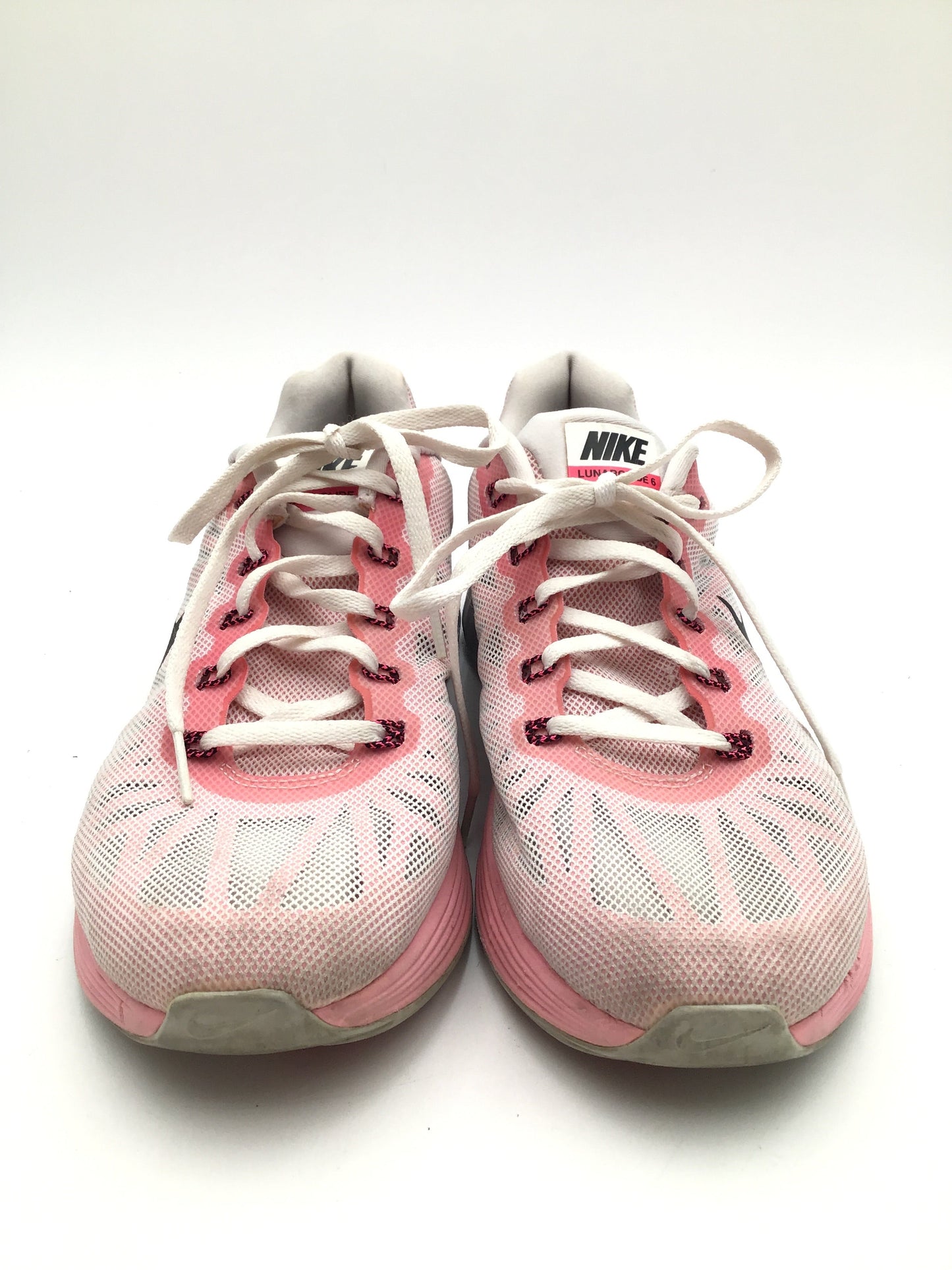 Shoes Athletic By Nike In Pink & White, Size: 8.5