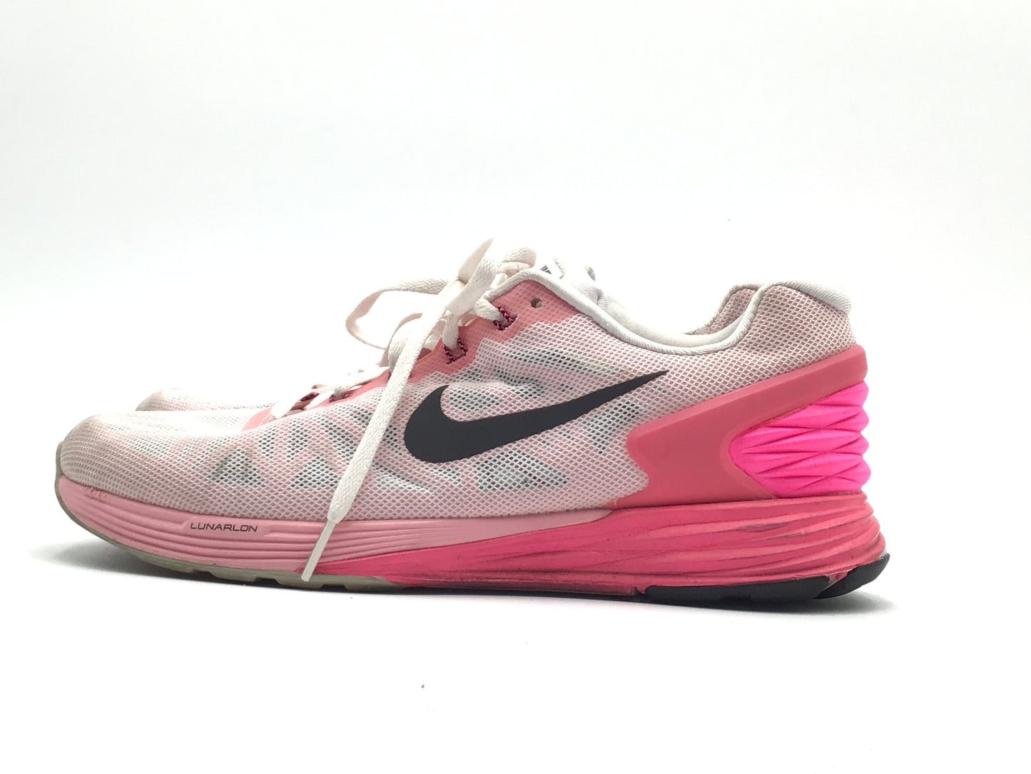 Shoes Athletic By Nike In Pink & White, Size: 8.5