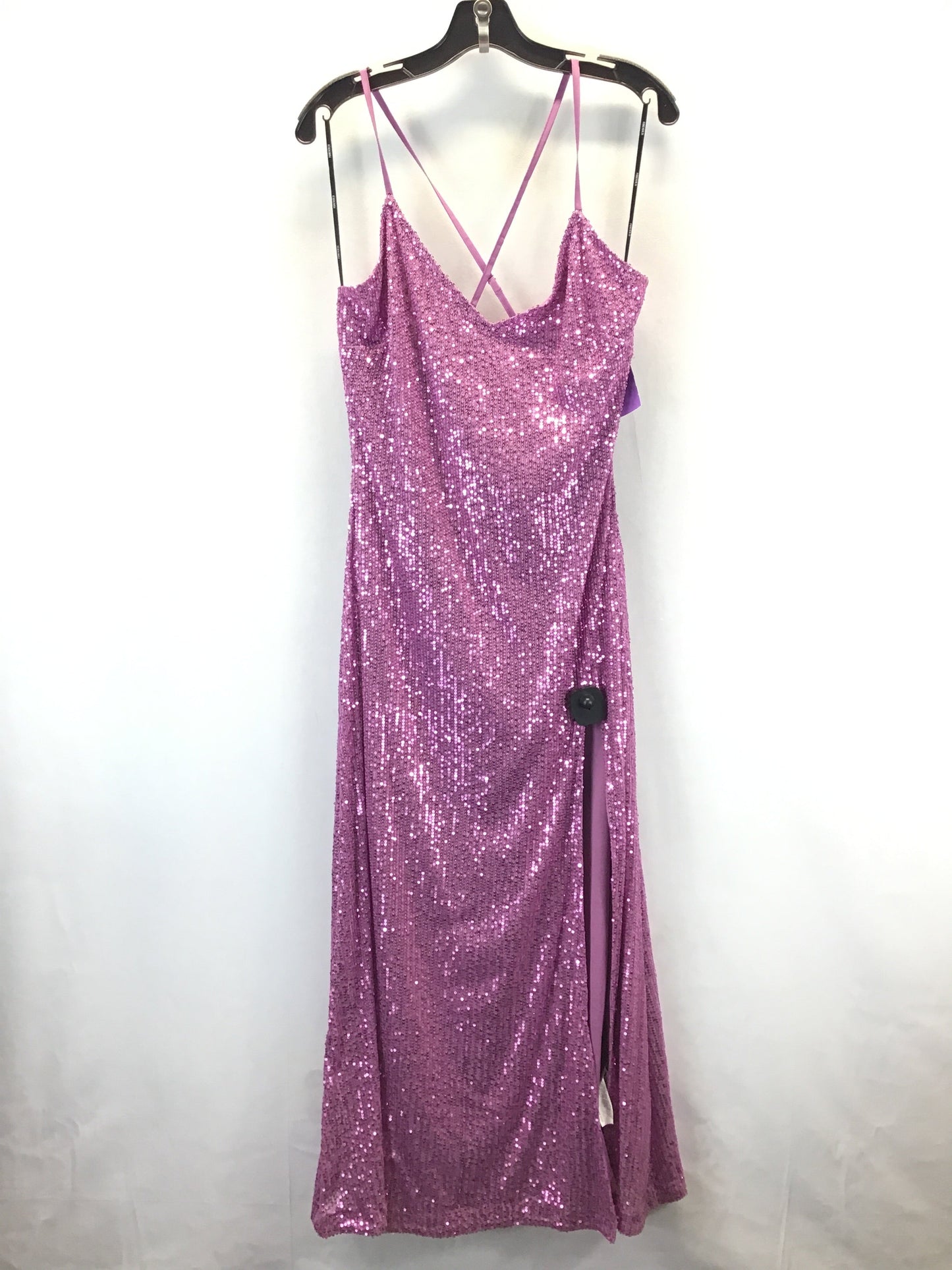 Dress Party Long By Forever 21 In Purple, Size: Xl