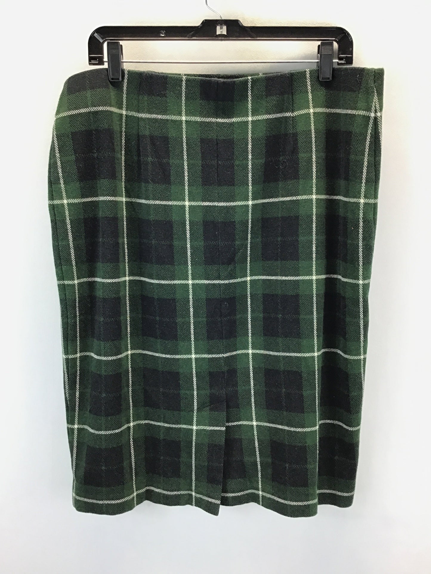 Skirt Midi By J. Jill In Plaid Pattern, Size: L