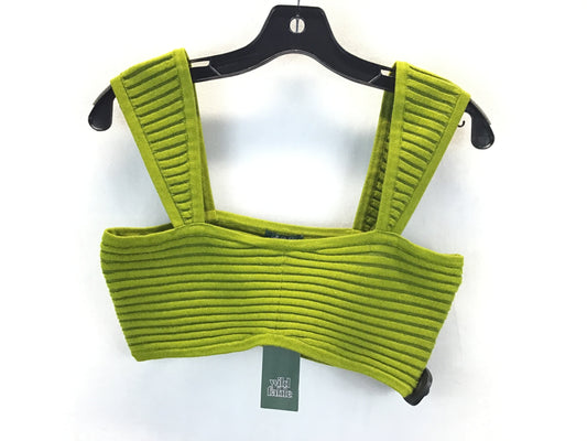 Top Sleeveless By Wild Fable In Green, Size: M