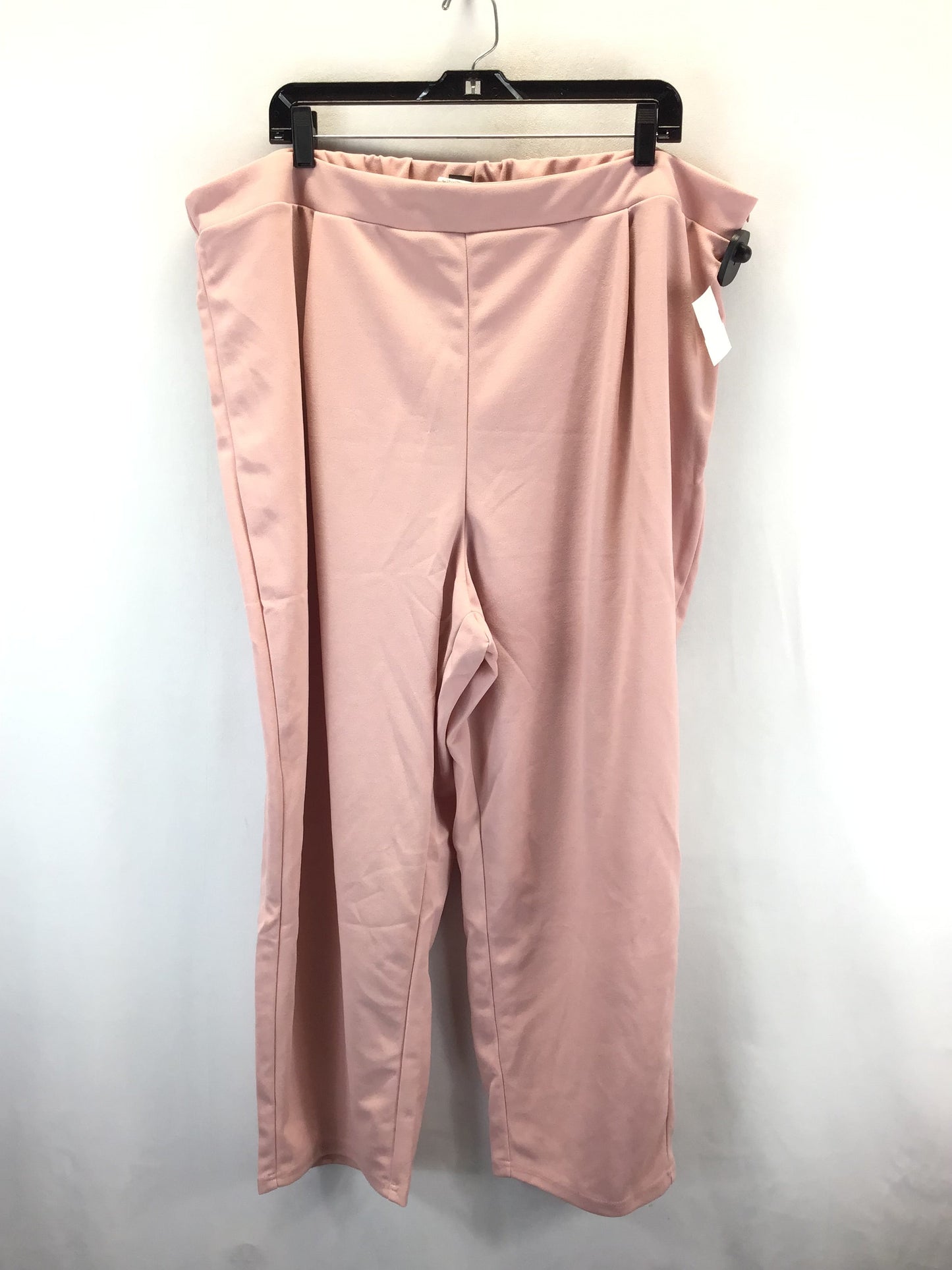 Pants Suit 2pc By Shein In Pink, Size: 4x