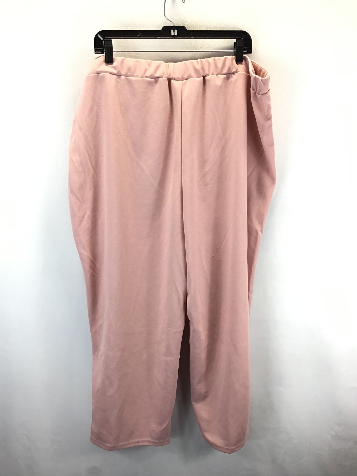 Pants Suit 2pc By Shein In Pink, Size: 4x