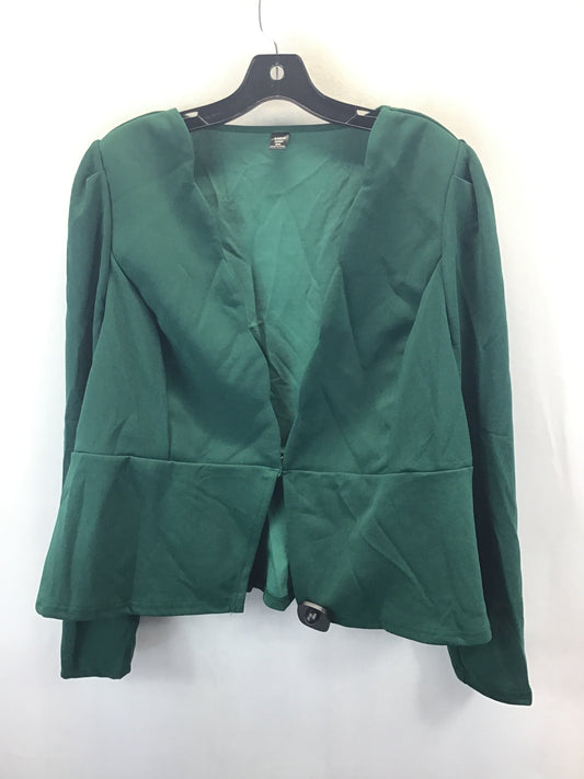 Blazer By Shein In Green, Size: 3x