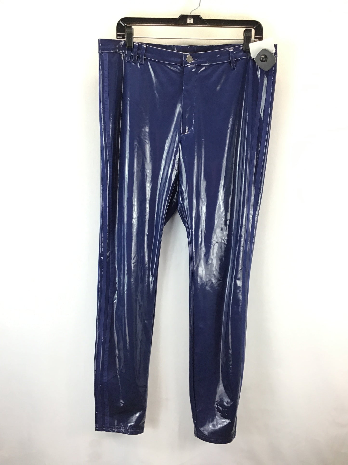 Athletic Pants By Adidas In Navy, Size: Xl