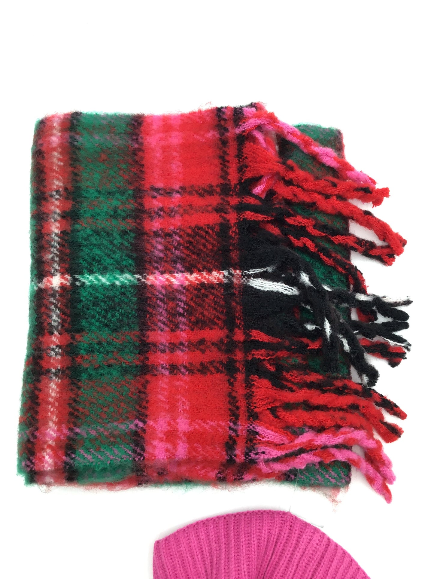 Scarf Winter By Victorias Secret In Plaid Pattern