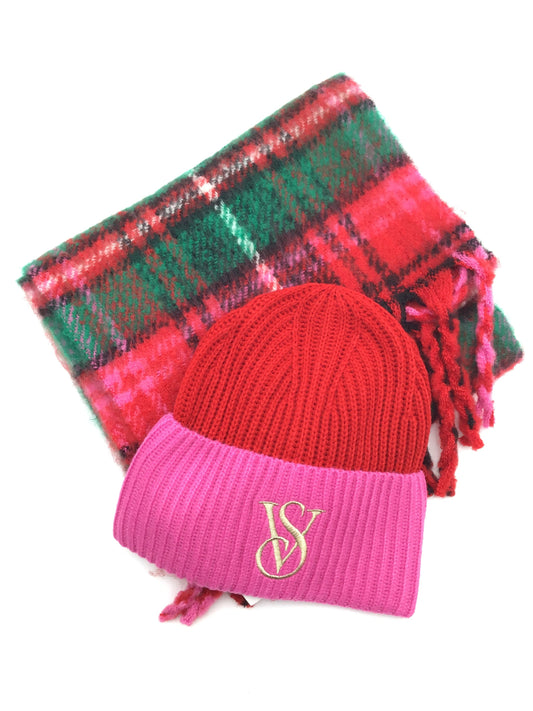 Scarf Winter By Victorias Secret In Plaid Pattern