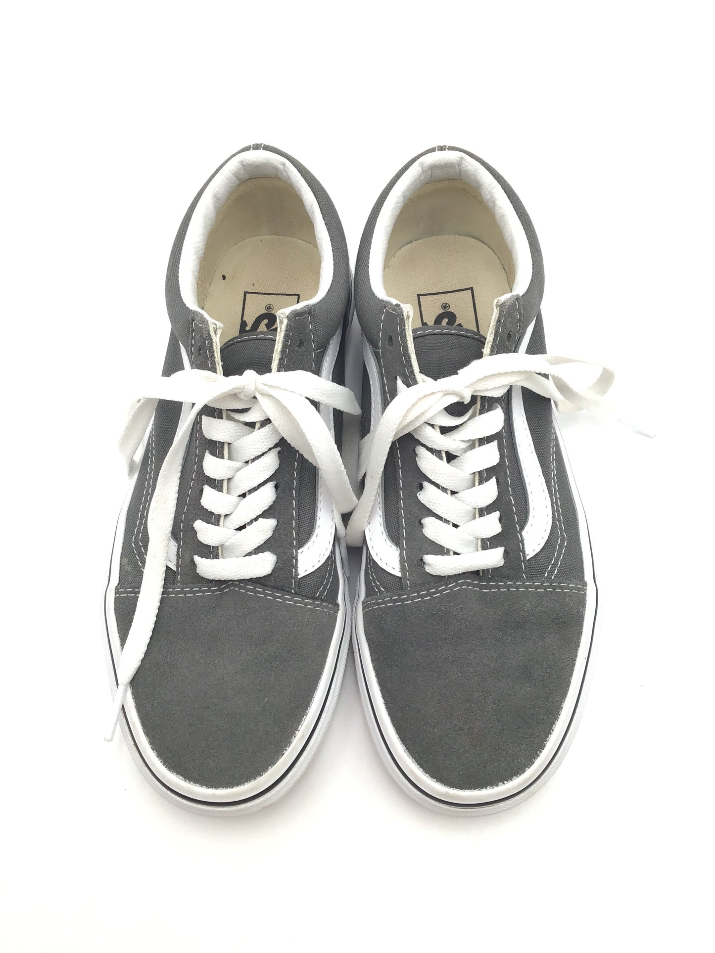 Shoes Sneakers By Vans In Grey, Size: 7