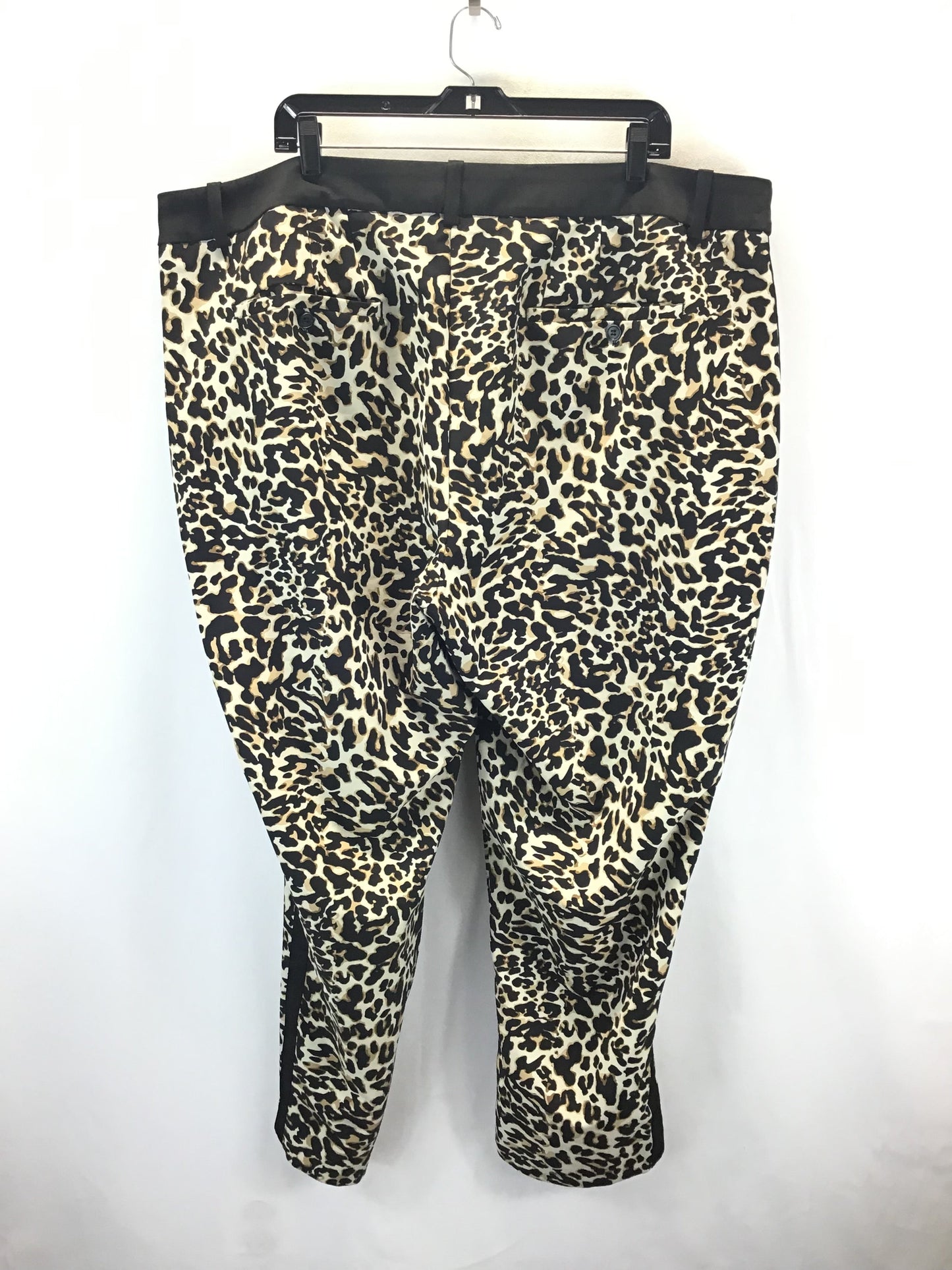 Pants Suit 2pc By Eloquii In Leopard Print, Size: 22