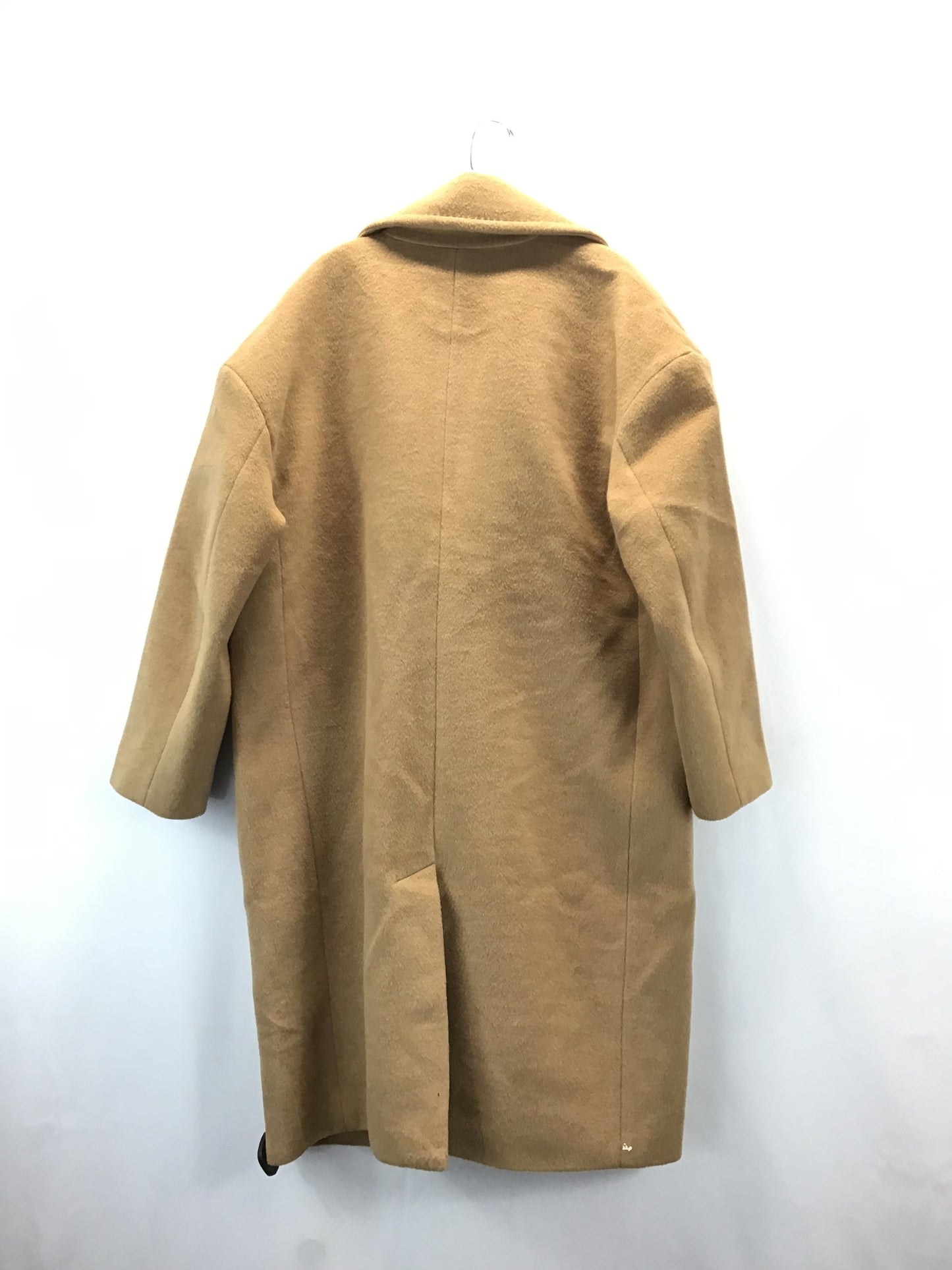 Coat Peacoat By Banana Republic In Tan, Size: Xl