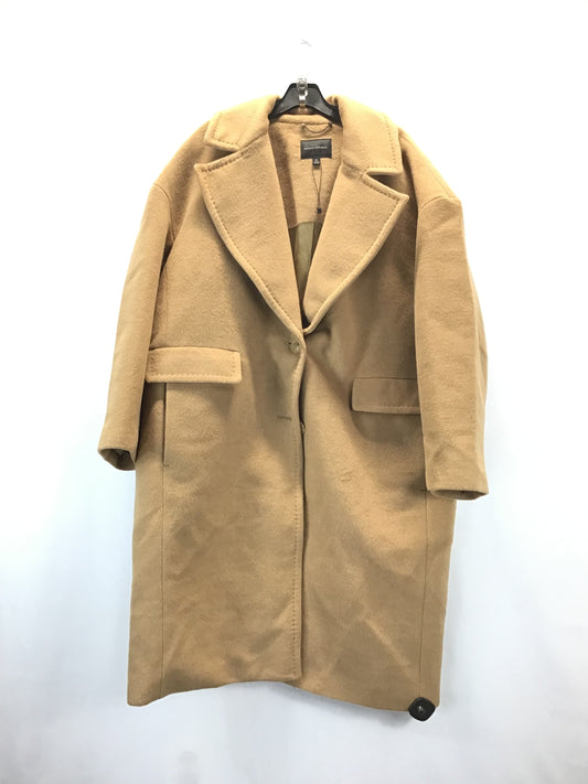 Coat Peacoat By Banana Republic In Tan, Size: Xl