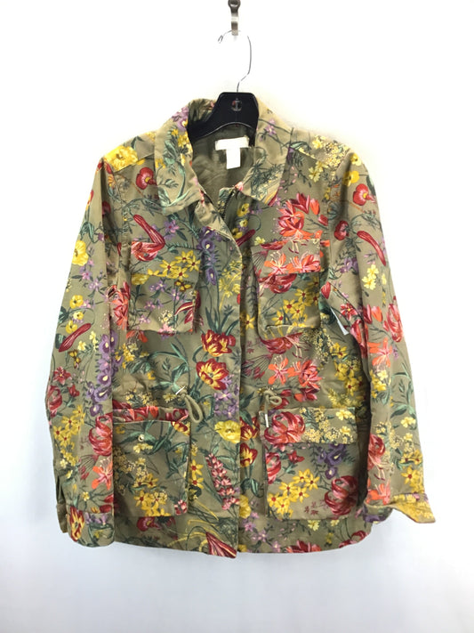 Jacket Other By H&m In Floral Print, Size: M