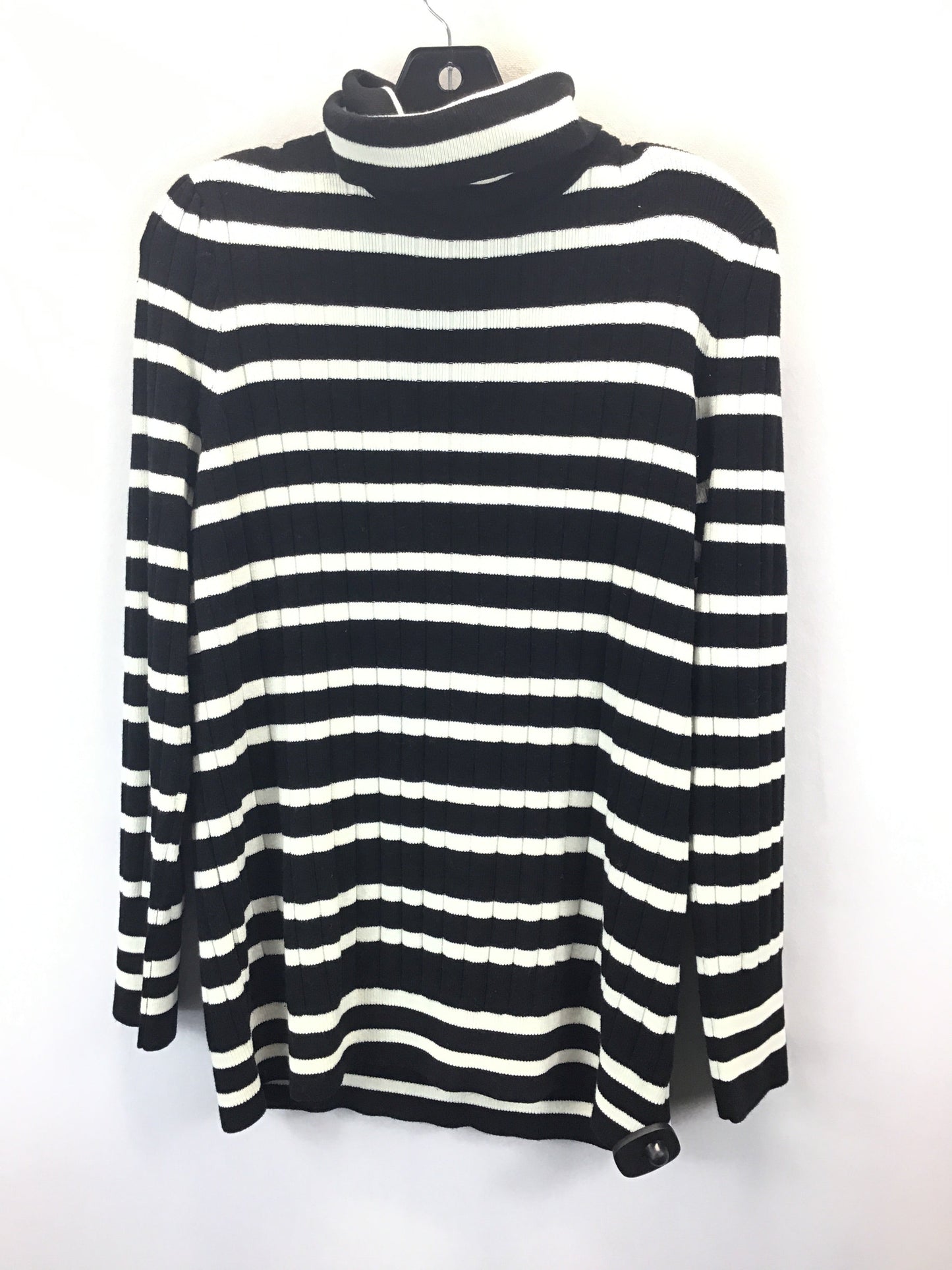 Sweater By Talbots In Striped Pattern, Size: Xl