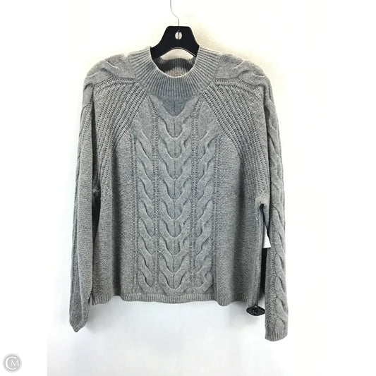 Sweater By Banana Republic In Grey, Size: L