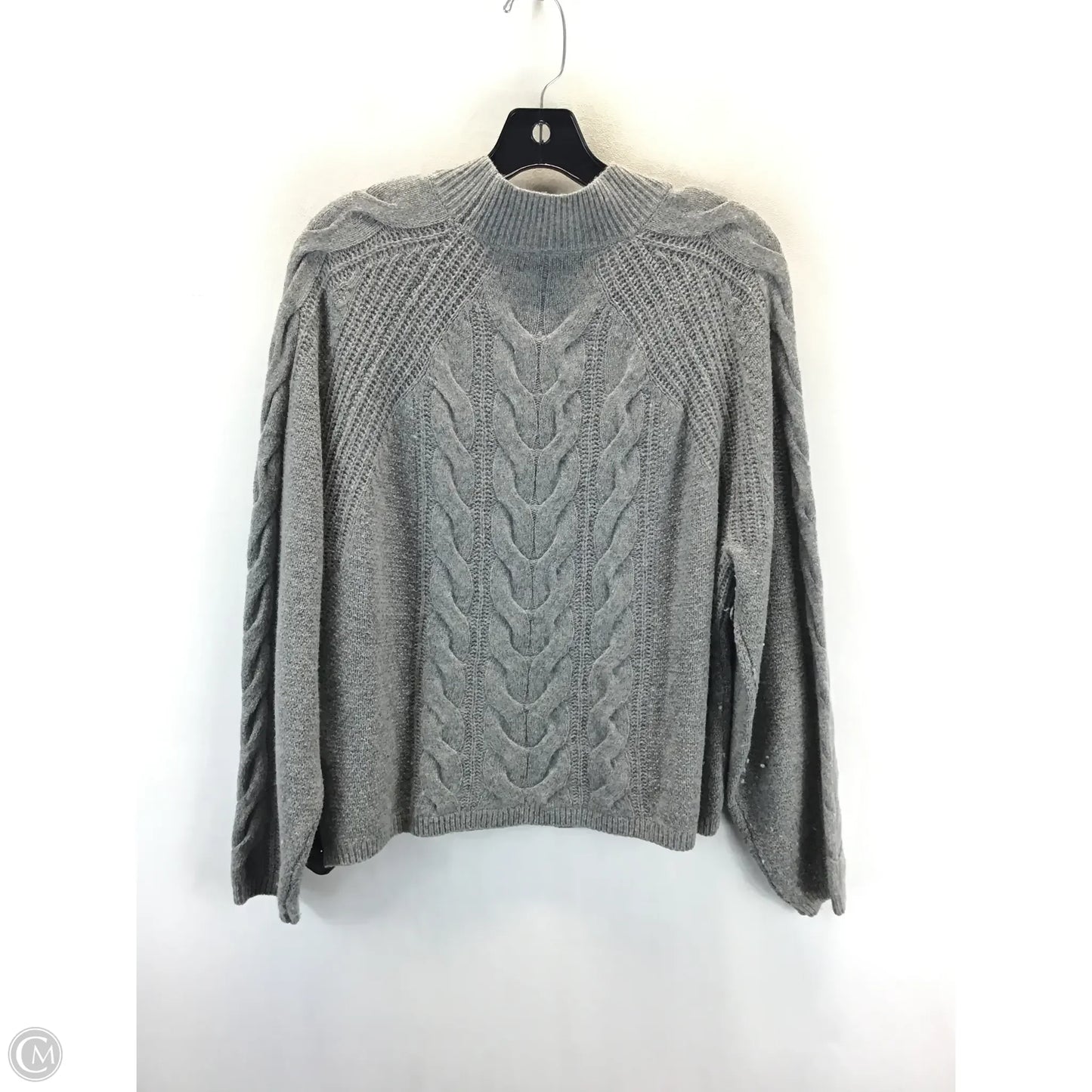 Sweater By Banana Republic In Grey, Size: L