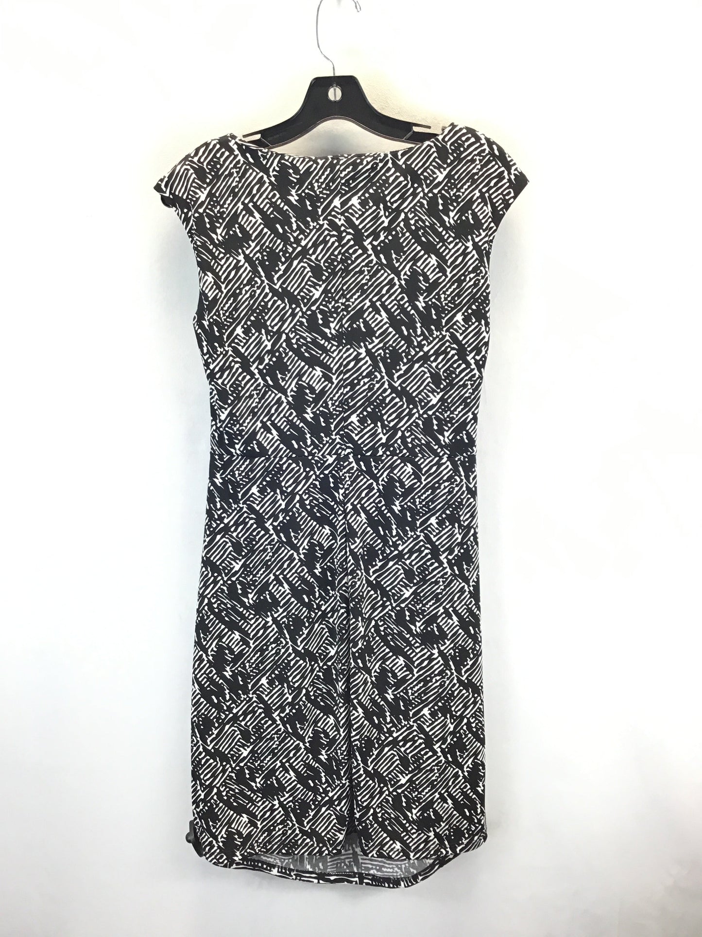 Dress Work By Clothes Mentor In Black & White, Size: L