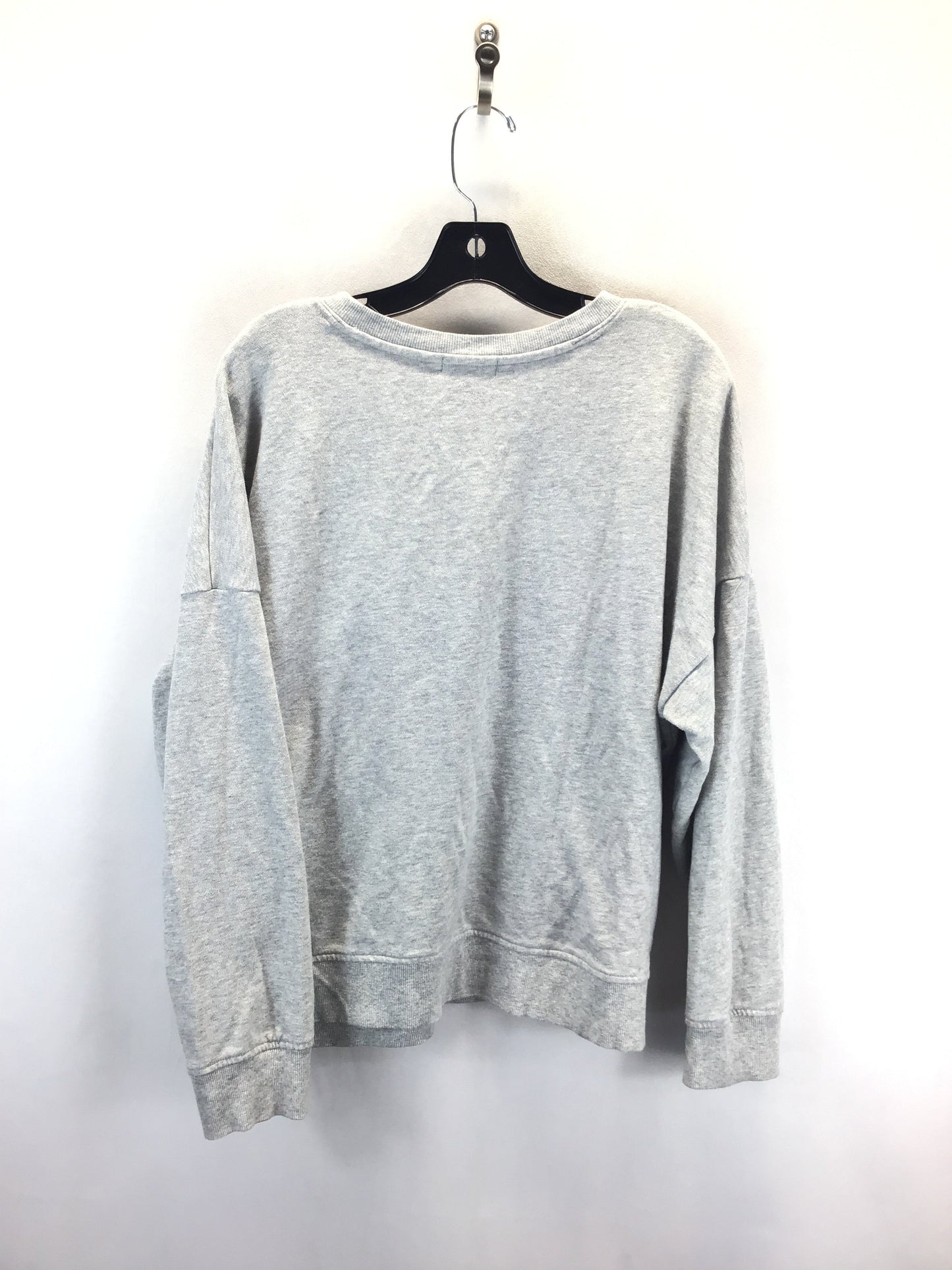 Sweatshirt Collar By Nine West In Grey, Size: 2x