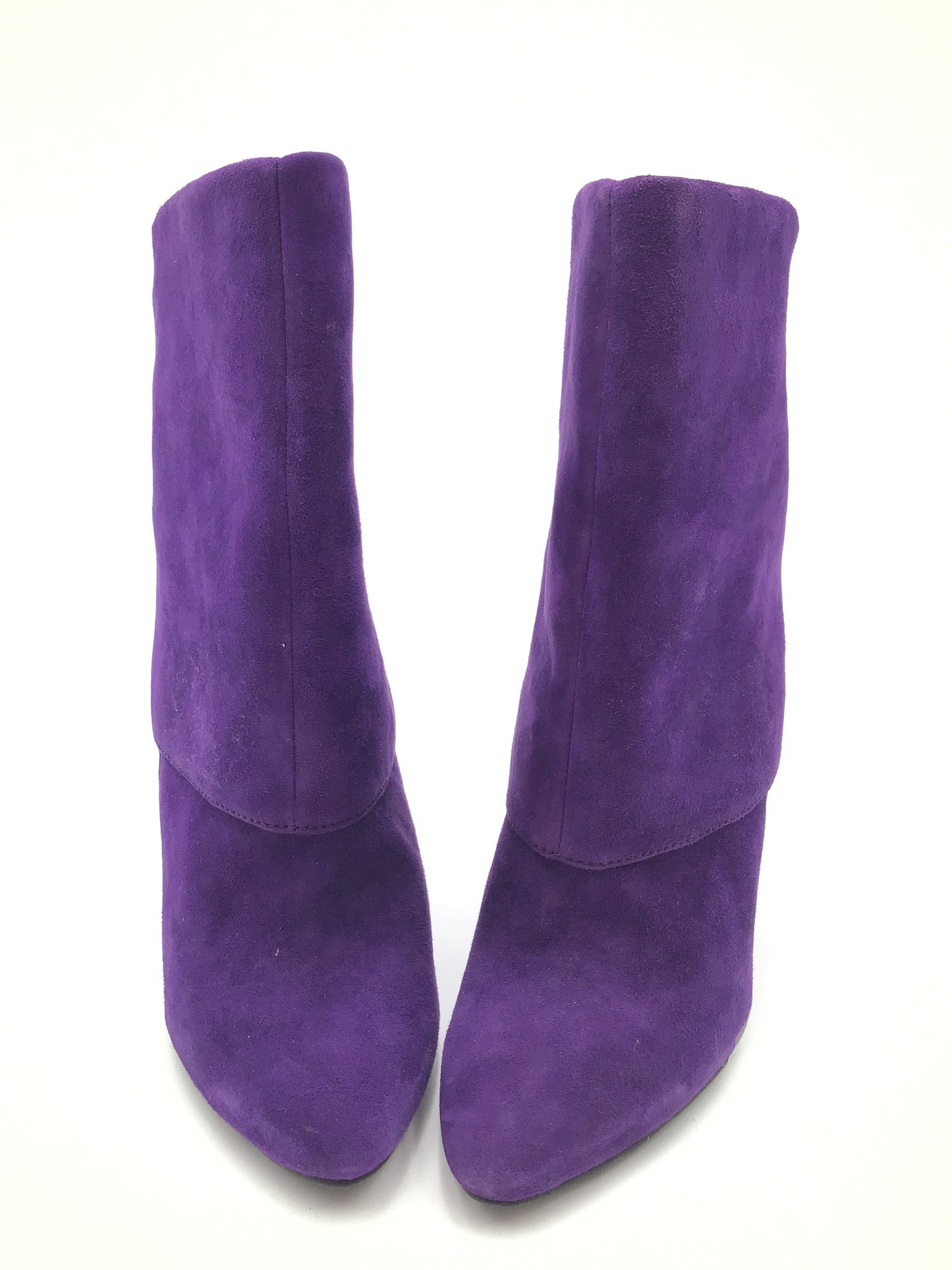 Boots Ankle Heels By Enzo Angiolini In Purple, Size: 9