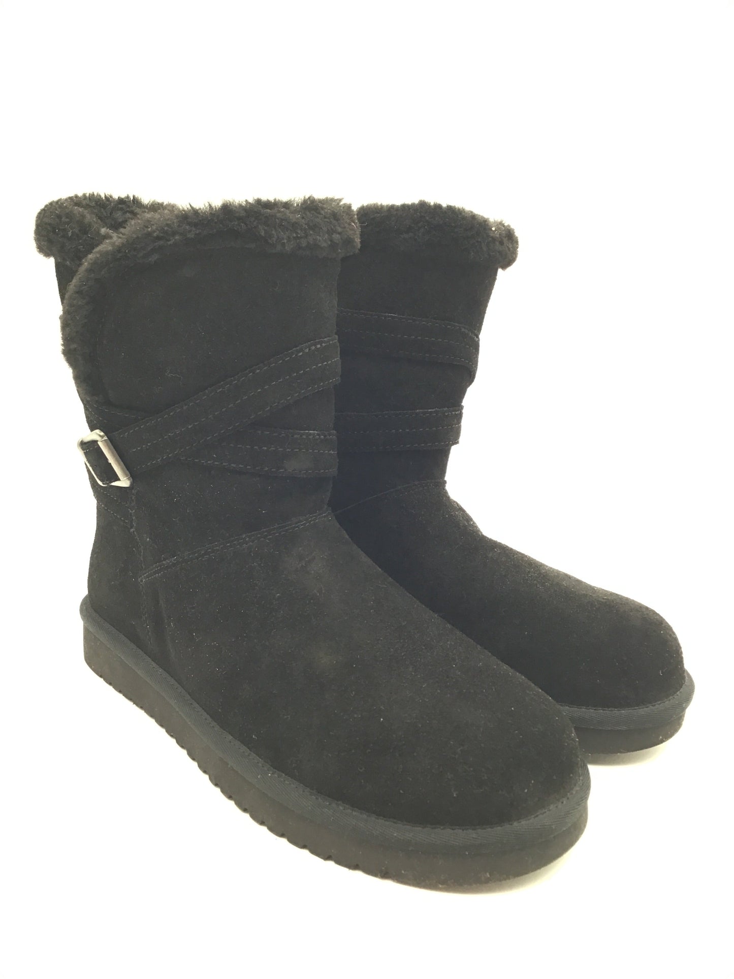 Boots Designer By Koolaburra By Ugg In Black, Size: 9