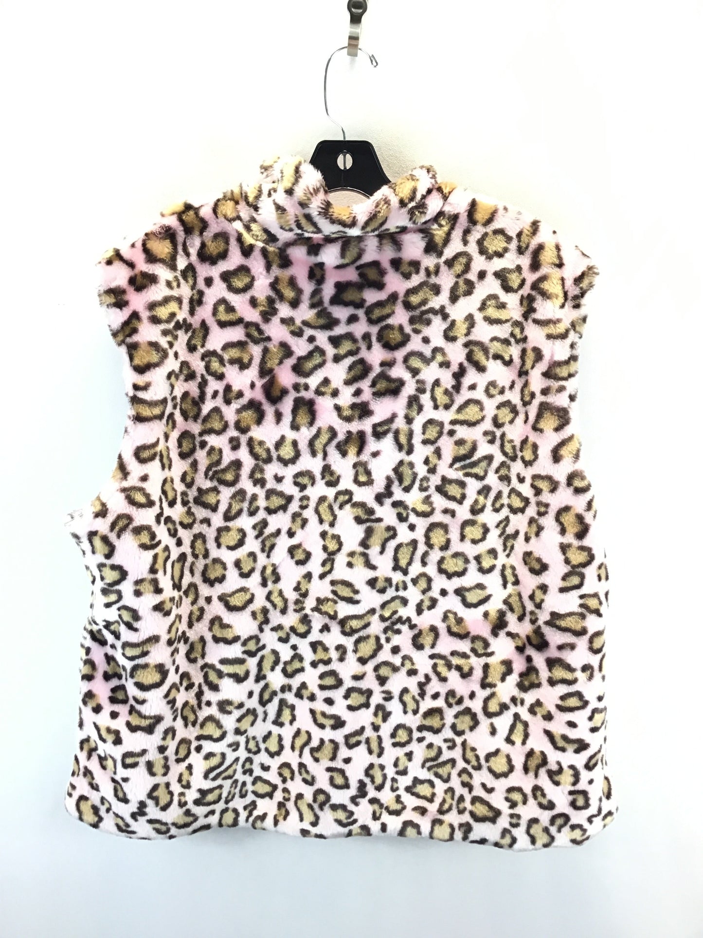 Vest Puffer & Quilted By Clothes Mentor In Leopard Print, Size: 2x