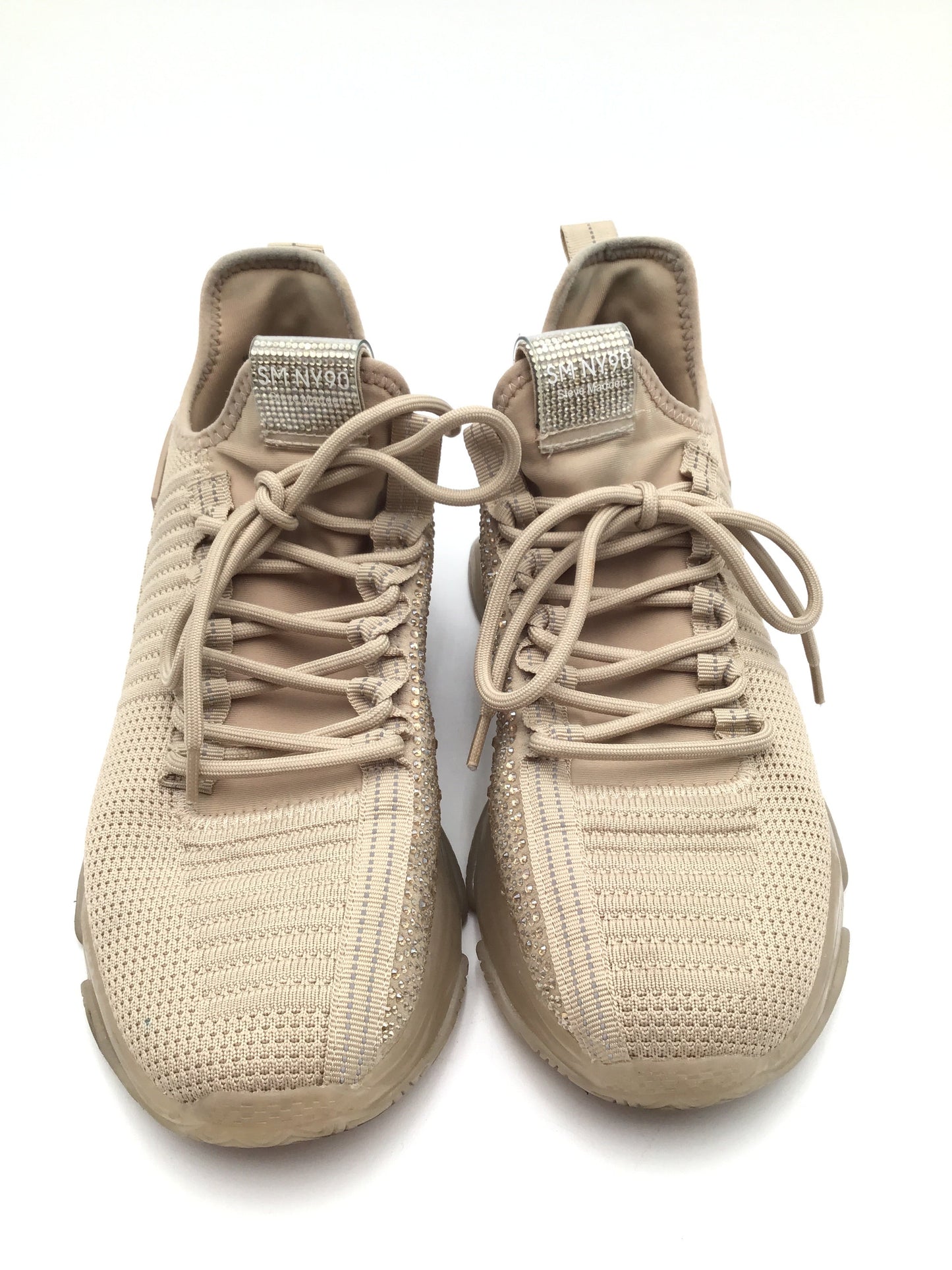 Shoes Sneakers By Steve Madden In Tan, Size: 12