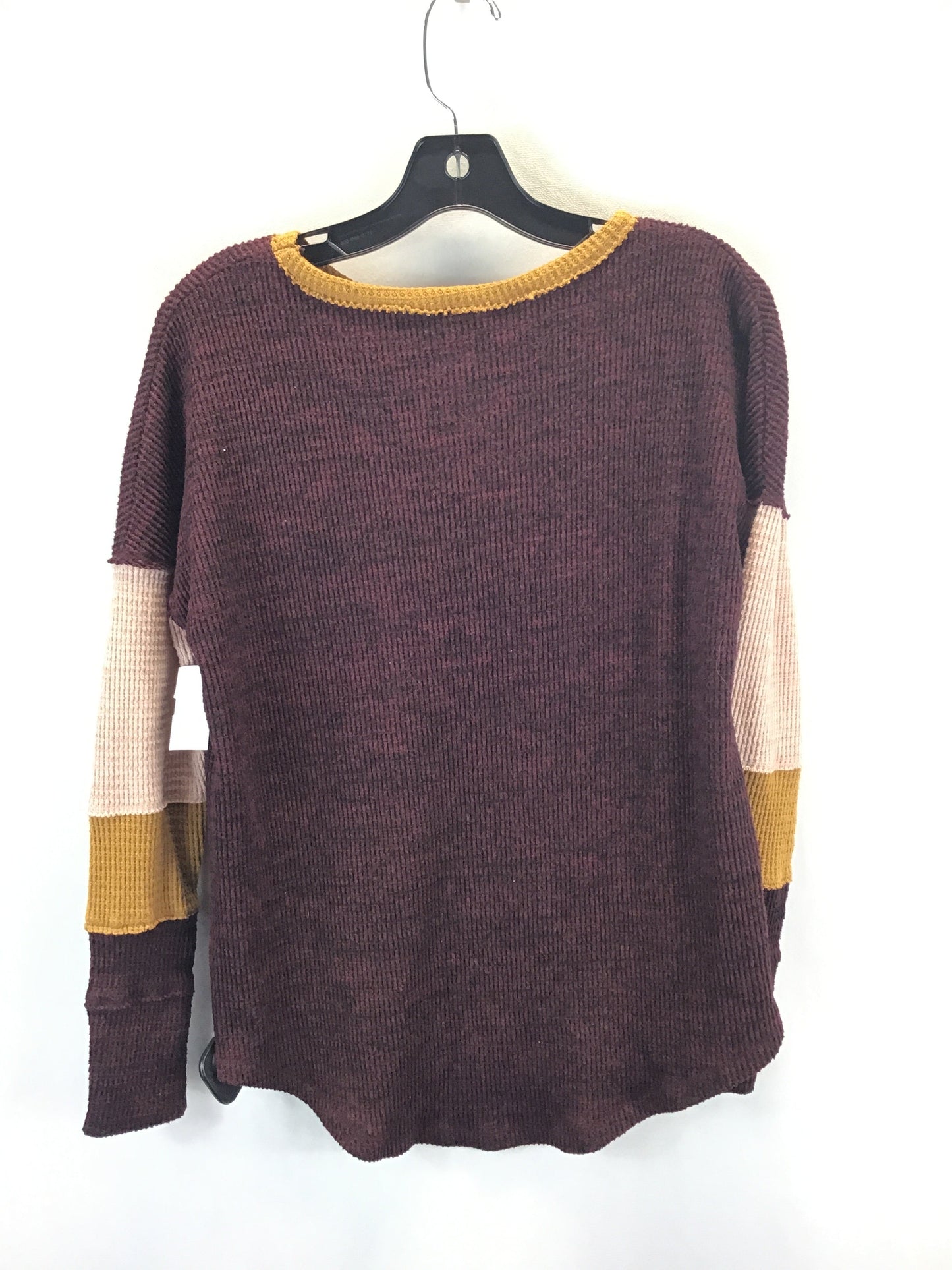 Sweater By So In Red & Yellow, Size: S