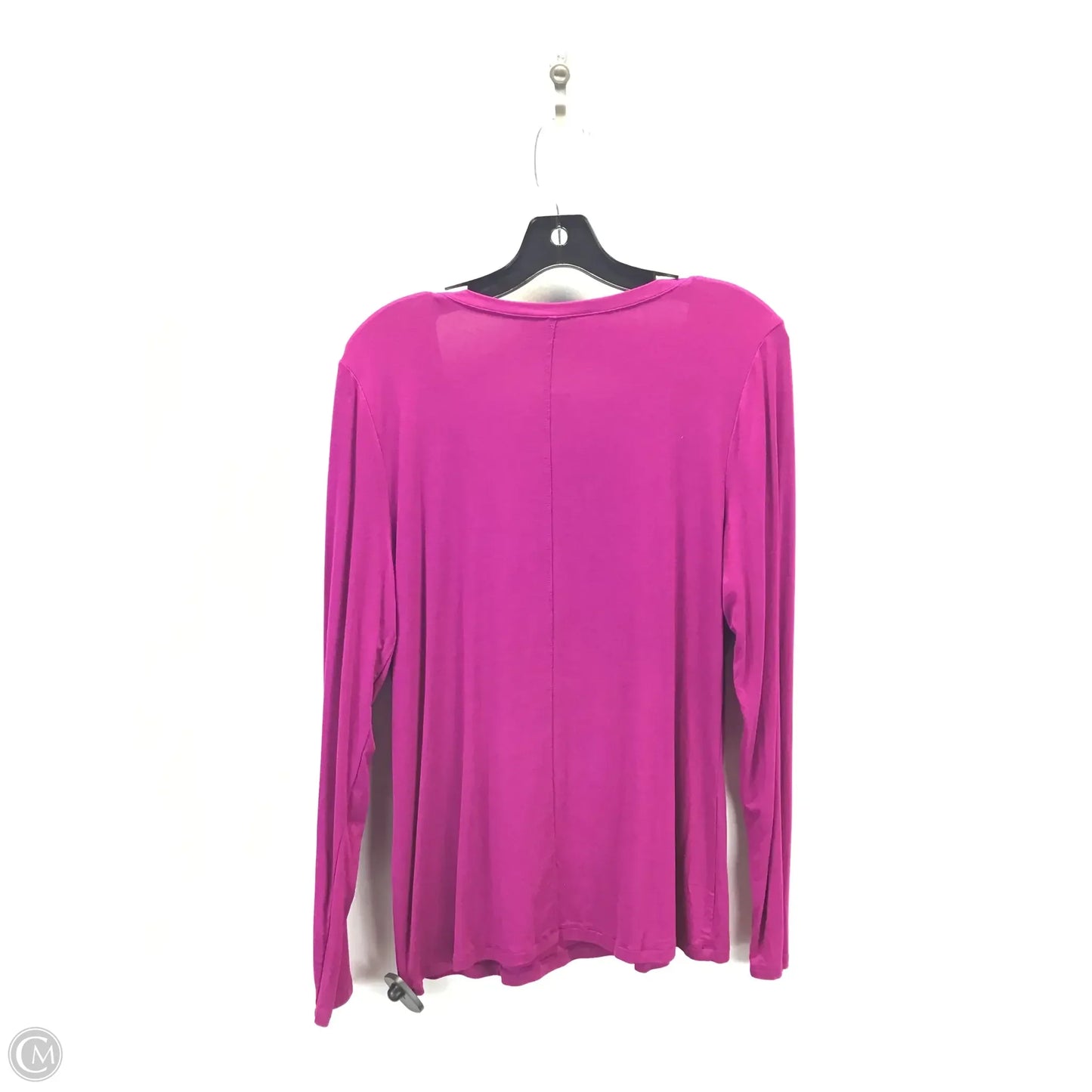 Top Long Sleeve Basic By Inc In Pink, Size: L