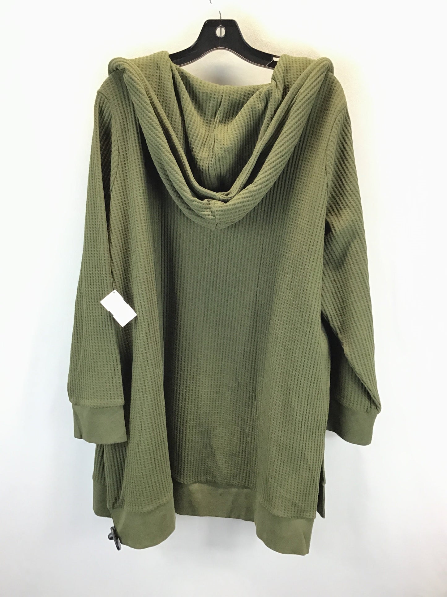 Cardigan By Clothes Mentor In Green, Size: 2x