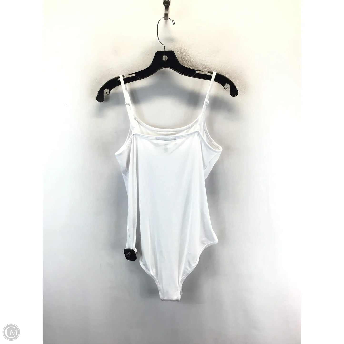 Bodysuit By Clothes Mentor In White, Size: L