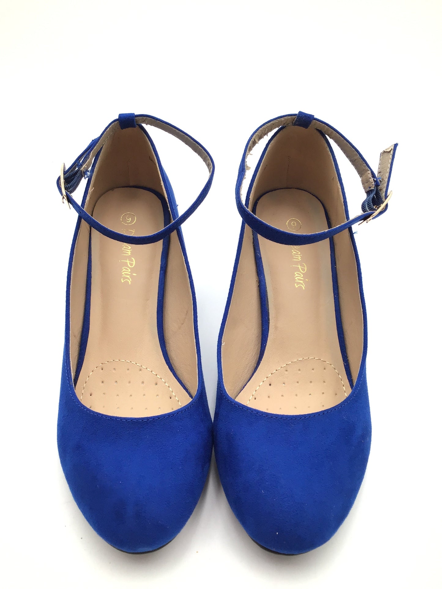 Shoes Heels Block By Clothes Mentor In Blue, Size: 9