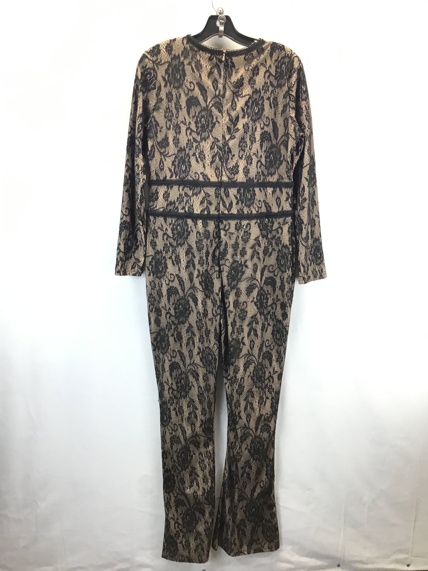 Jumpsuit By Clothes Mentor In Floral Print, Size: Xl