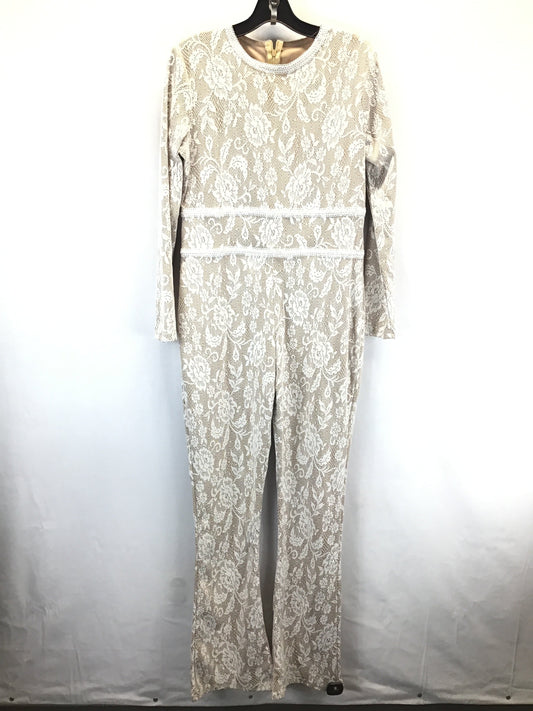 Jumpsuit By Clothes Mentor In Floral Print, Size: Xl