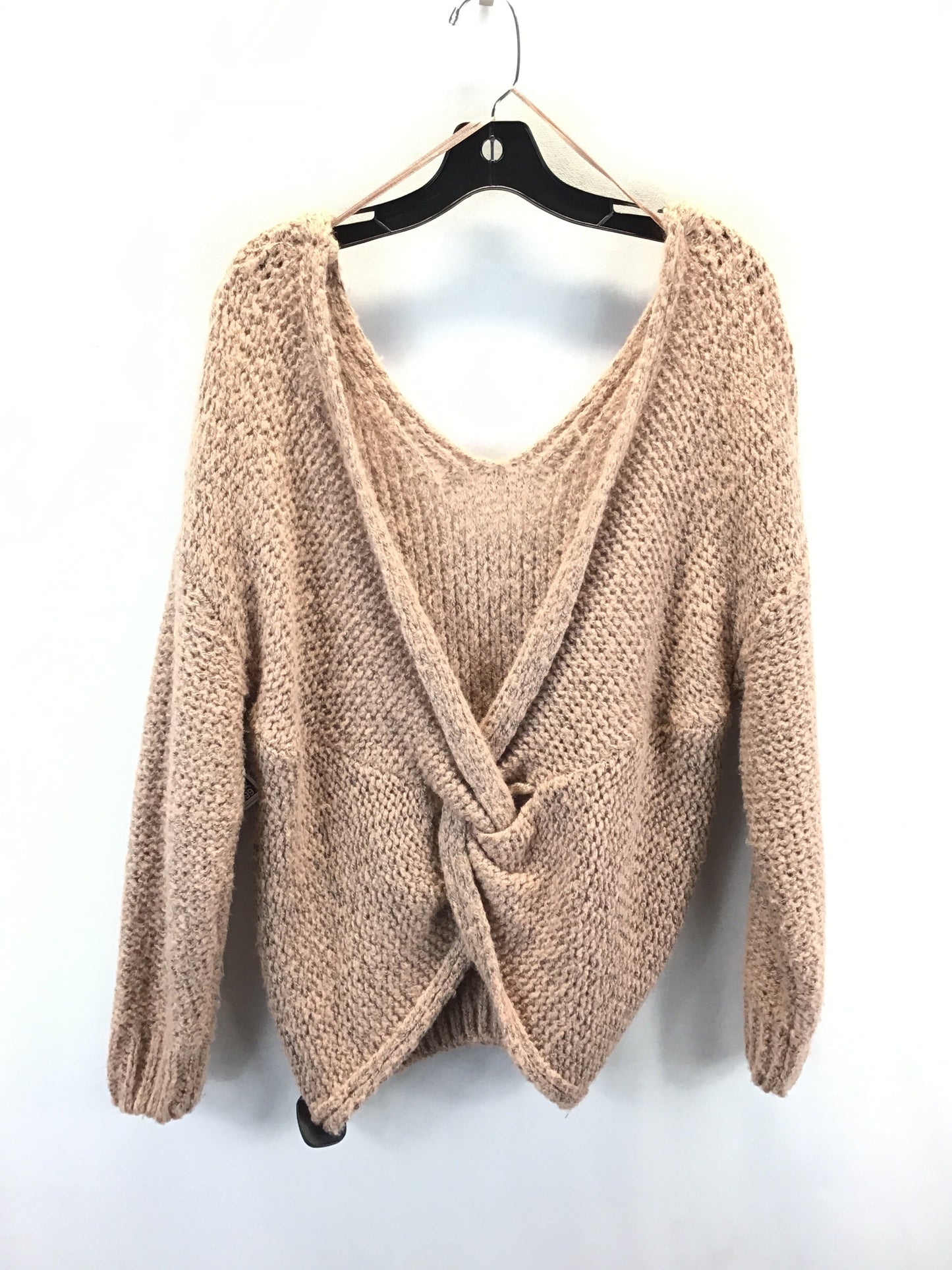 Sweater By Blu Pepper In Tan, Size: S