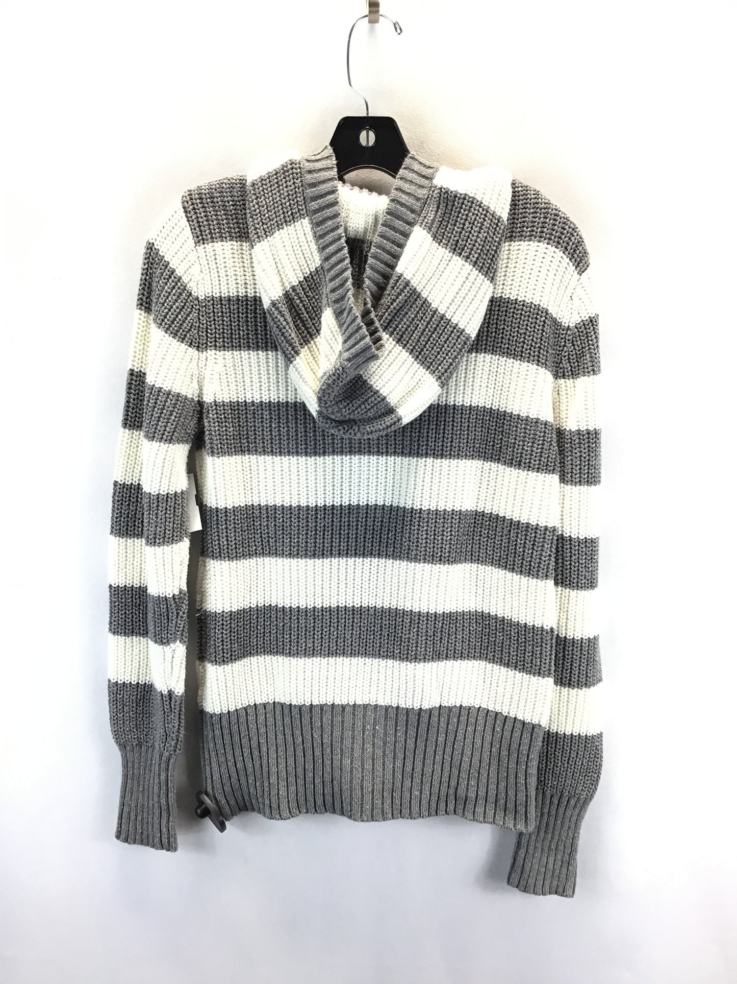 Sweater By Aeropostale In Grey & White, Size: Xl