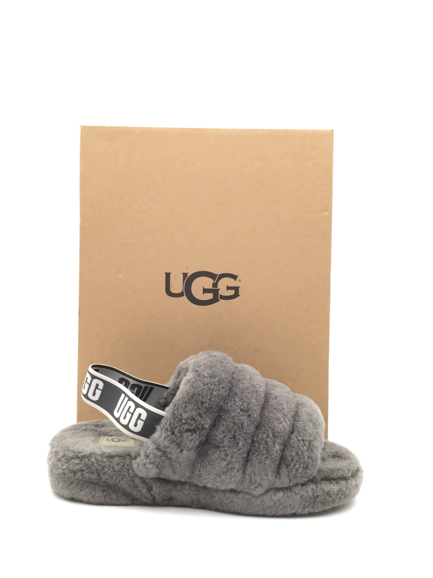 Shoes Designer By Ugg In Grey, Size: 9