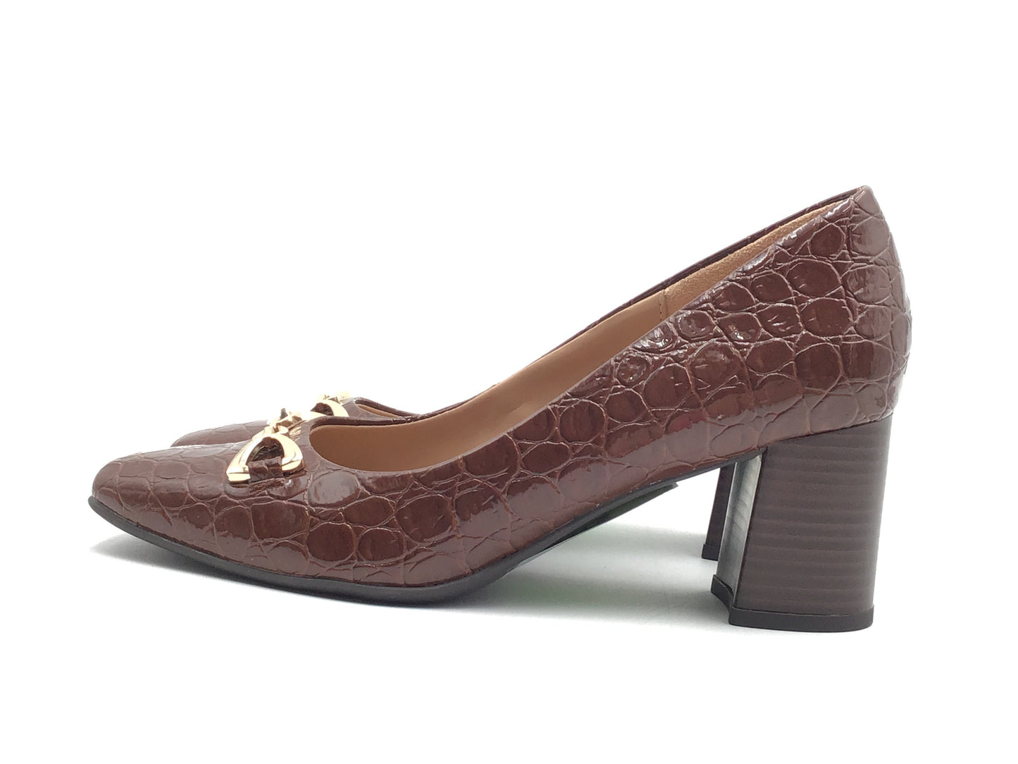 Shoes Heels Block By Naturalizer In Brown, Size: 9