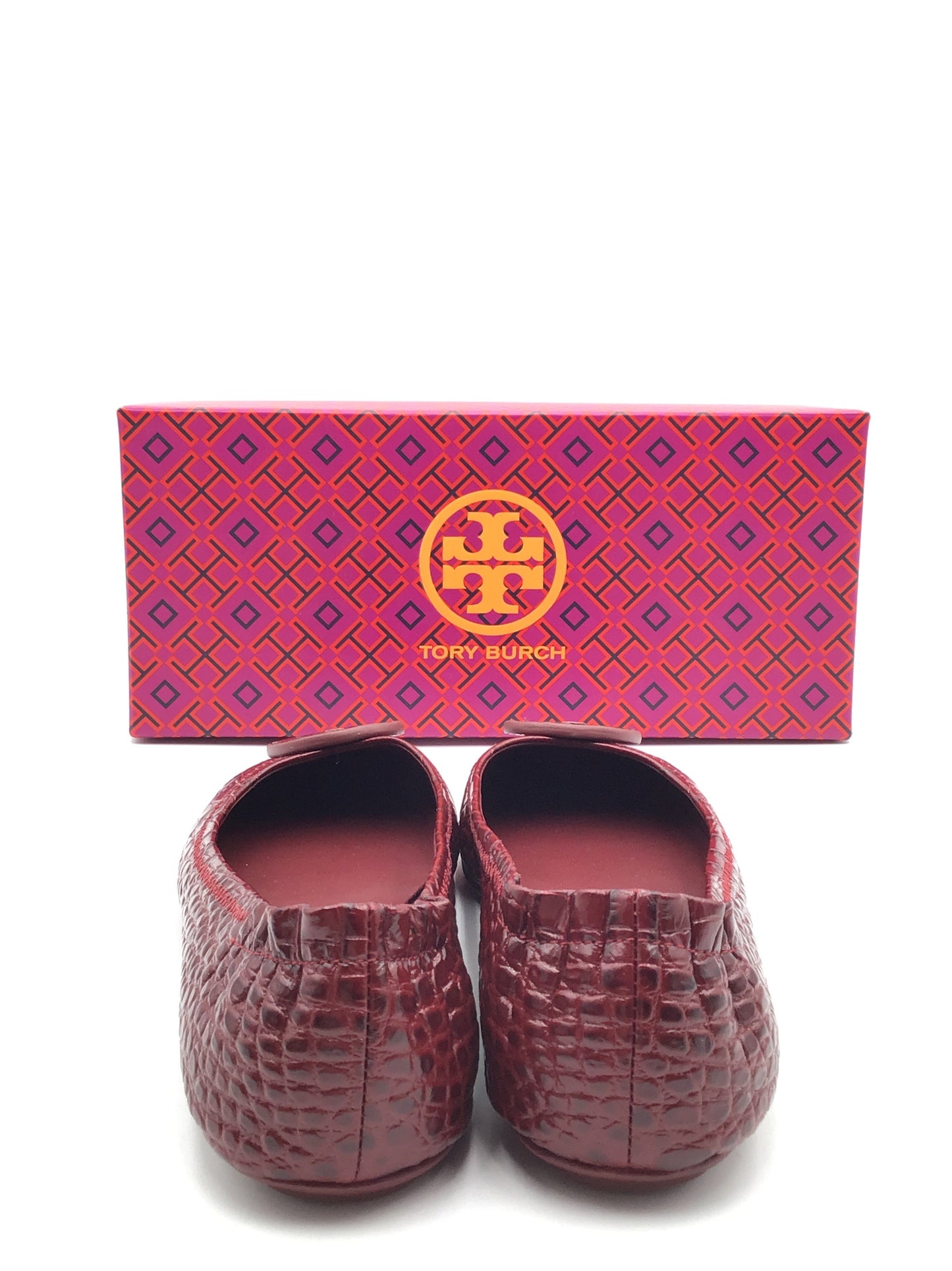 Shoes Designer By Tory Burch In Maroon, Size: 9