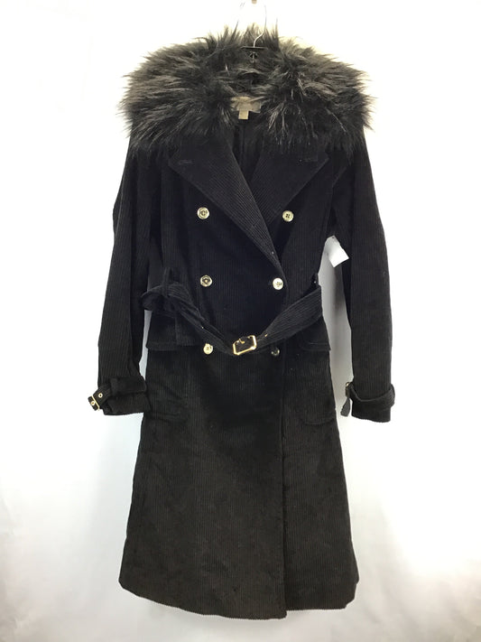 Coat Designer By Michael Kors In Black, Size: S