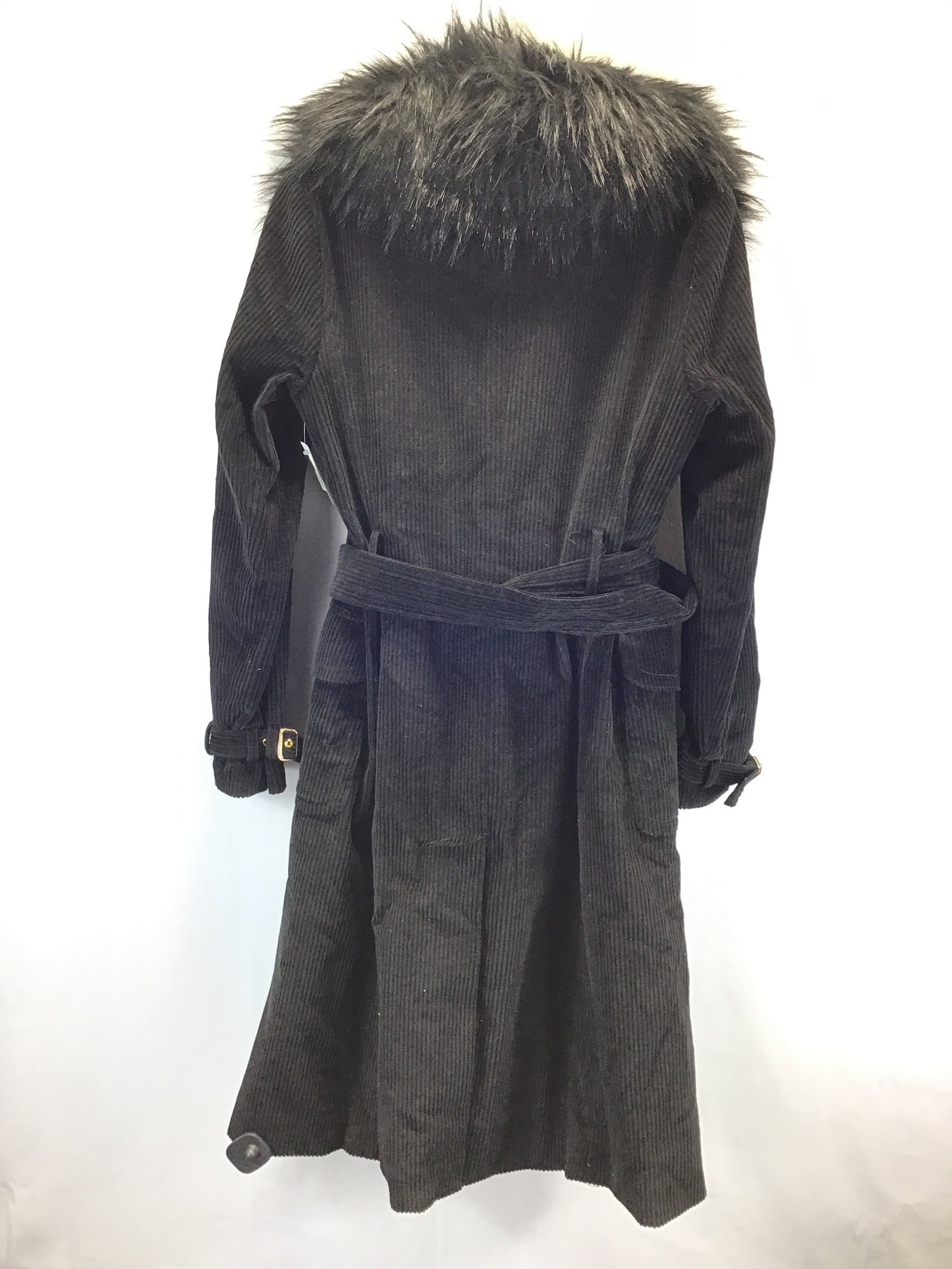 Coat Designer By Michael Kors In Black, Size: S