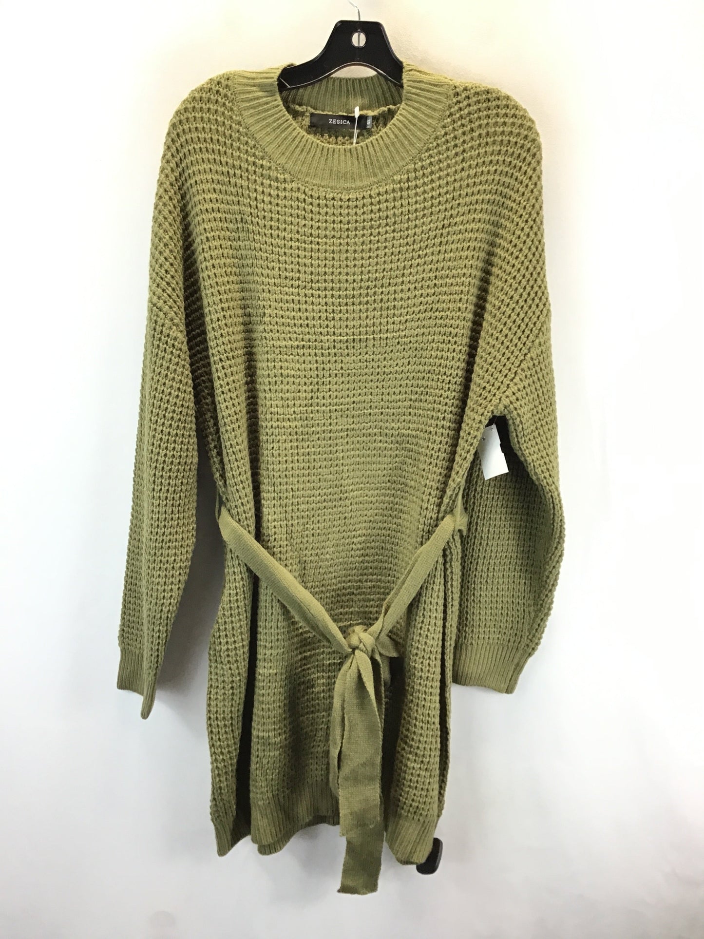 Dress Sweater By Clothes Mentor In Green, Size: Xl