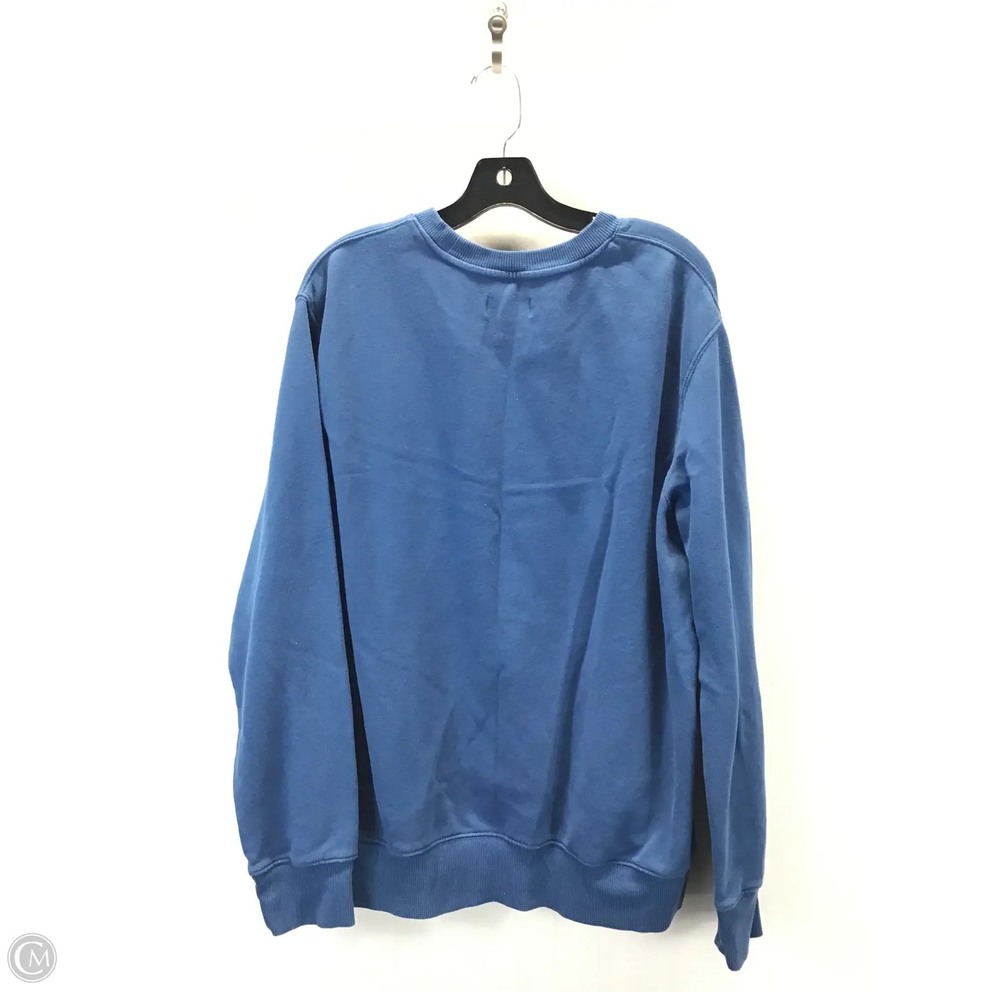 Sweatshirt Collar By Clothes Mentor In Blue, Size: Xl