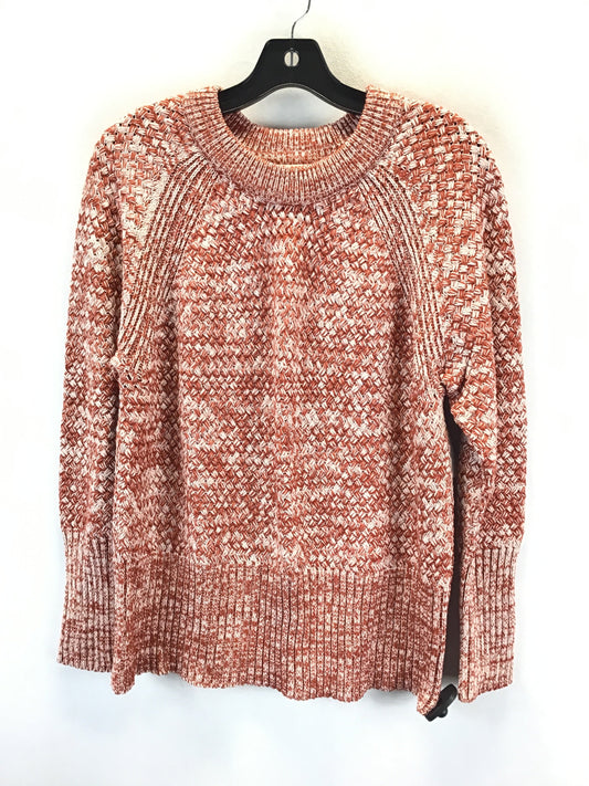 Sweater By Universal Thread In Brown & White, Size: L