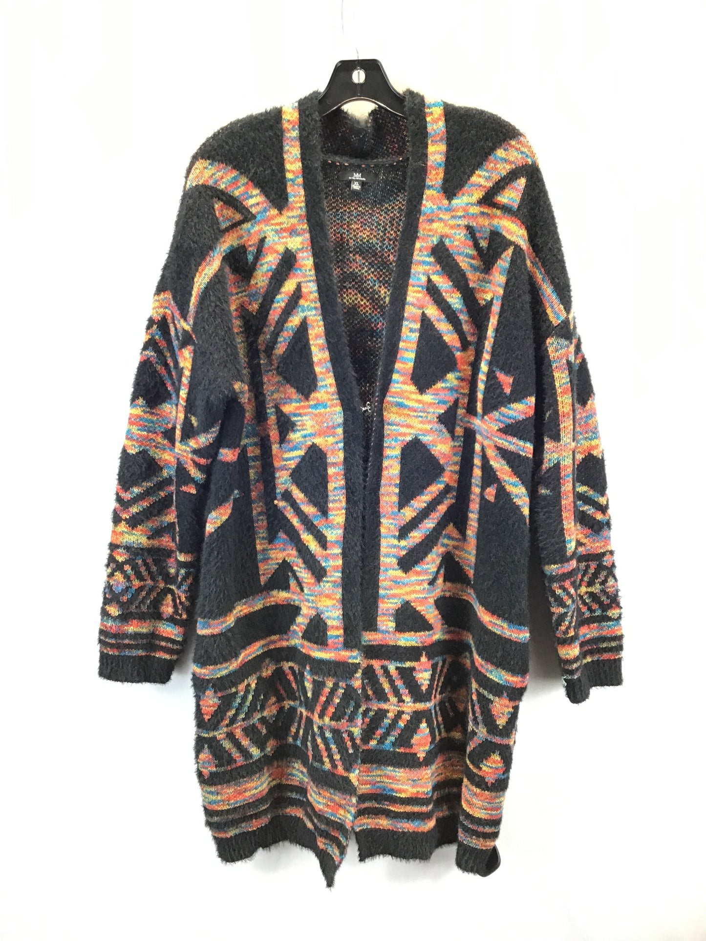 Sweater Cardigan By Clothes Mentor In Multi-colored, Size: Xl