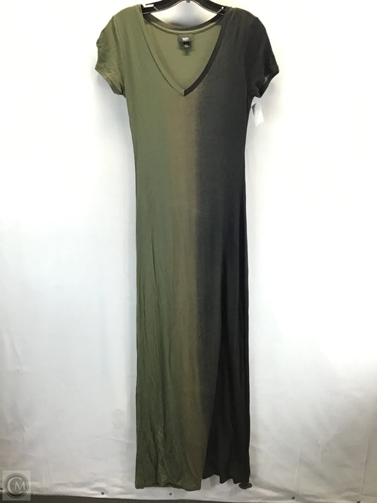 Dress Casual Maxi By Mossimo In Black & Green, Size: Xs